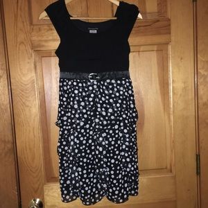 Disorderly Kids Polka Dot Ruffled Dress